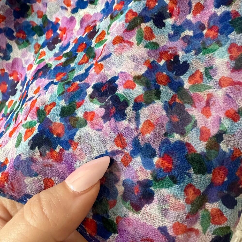 Veronica Beard Multi Ruffle Top - image 5